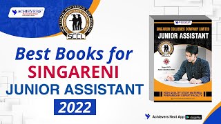 Best Books for Singareni Junior Assistant  SCCL Junior Assistant Books 2022 [upl. by Ripley]