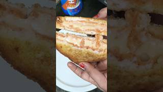 Simple Grilled cheese sandwich  bread and cheese recipecookingshortsvideo [upl. by Roselani]