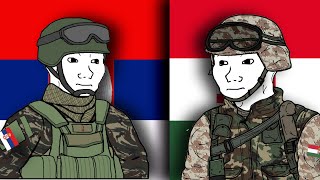 AVERAGE SERBIAN VS HUNGARIAN DEBATE [upl. by Suilenroc]