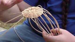 Basket Weaving How to Make a Cherokee Basket [upl. by Weil]