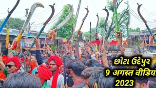 9 Adivasi Vishva Adivasi Divas Chhotaudepur Video 2024 Timli Dance  chhotaudepurgj34 [upl. by Tavy]