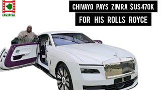 Chivayo Pays US 470k To Zimra For His Rolls Royce Spectre [upl. by Jestude962]