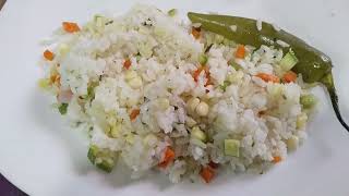 Arroz Blanco con Verduras [upl. by Tegdig]