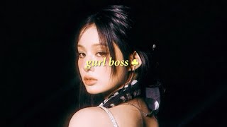 ° ♡ Gurl boss ☾✩ ➵ I can and I will Watch me 나쁜 여자 kpop study booster playlist [upl. by Aibat572]