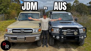 V6 Petrol 79 Series LandCruiser Review vs V8 Turbo Diesel Comparison [upl. by Attenauq870]