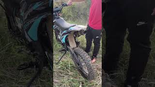 Pitbike 125cc Sound pucanje iz auspuha motor motocross 125cc [upl. by Ymereg396]