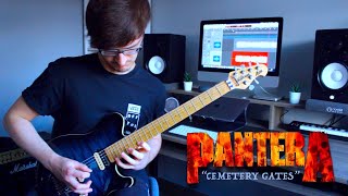 Pantera  quotCemetery Gatesquot  Guitar Solo Cover Dimebag Darrell [upl. by Yellat]