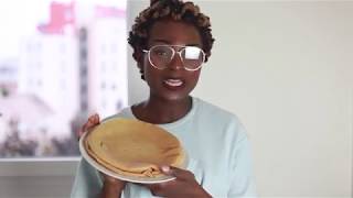 Recette de Crepes Sans Gluten Sans Oeufs et Sans Lait Lactose [upl. by Htesil]