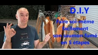 DIY  Tuto Comment fumer son saumon en 5 etapes [upl. by Ibmat]