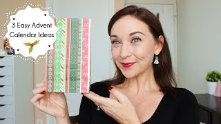 3 Easy Advent Calendar Ideas Using Dollar Tree Items [upl. by Idok]