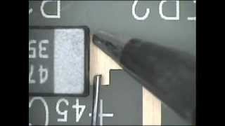 How to use Shape B soldering chip parts [upl. by Aitahs]