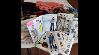 MEGA FABRIC HAUL Matching Patterns to Fabric amp Giveaway Winners [upl. by Berne]