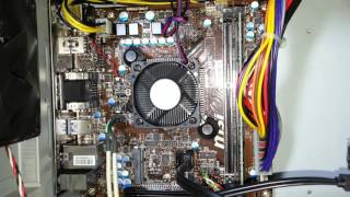 Budget HTPC AMD Athlon 5350 Stock Fan Noise Levels [upl. by Padraic]