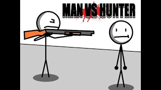 My new game Man VS Hunter [upl. by Ahsienyt]