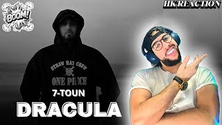 7TOUN  DRACULA Prod by Zuher beats REACTION 🇲🇦🔥 [upl. by Gerdi289]