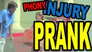 Phony Injury Prank by Tom Mabe [upl. by Gemini]