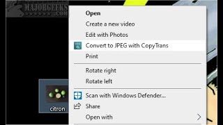 How to Open a HEIF or HEIC Image in Windows 10 [upl. by Dranyl]