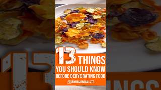 Essential Tips Before Dehydrating Food [upl. by Olvan]