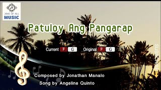 quotPatuloy Ang Pangarapquot Karaoke Lyrics by Angeline Quinto [upl. by Ahsap]