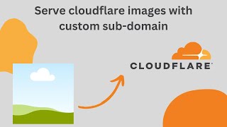 Cloudflare images with custom domain [upl. by Manuel214]