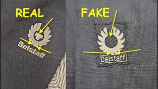 Belstaff jacket real vs fake How to spot original Belstaff down jackets and parkas [upl. by Myer908]