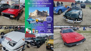 I CONCENTRACION DE COCHES CLASICOS CUERVA TOLEDO 2024 [upl. by Notlimah390]