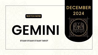 ❤️GEMINI♊quotOmgPEOPLE are JEALOUS that YOU are ENOYING your LIFE GEMINIquot DECEMBER 2024 [upl. by Segalman]