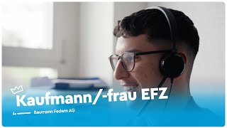 Ausbildung als Kaufmannfrau EFZ in der Baumann Federn AG  Lehrstellenvideo  Yousty [upl. by Assil]