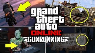 10 GEHEIME FUNKTIONEN amp DETAILS AUS DEM TRAILER  GUNRUNNING DLC  MILITÄR UPDATE  DEUTSCH  Ju LeX [upl. by Annwahsal]