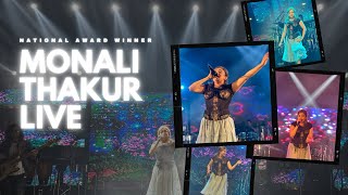 MONALI THAKUR LIVE PERFORMANCE monalithakur live concerts nationalawardwinner singer song [upl. by Geraldine579]