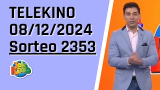 Sorteo Nro 2353  Resultados Telekino Sorteo 2353  Telekino en vivo 08122024  telekino 2353 [upl. by Noscire]