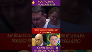 FLÁVIO BOLSONARO MOSTRA QUE MORAES USA MÁQUINA PÚBLICA PARA PERSEGUIR SEU MAIOR ADVERSÁRIO BOLSONARO [upl. by Limbert]