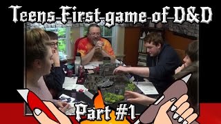 Teens First Game of DampD with DM Scotty Part 1 [upl. by Gavriella509]