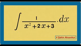 İntegral 1x22x3 dx Soru Çözümü [upl. by Lucia]