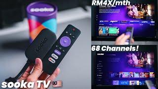 sooka TV Stick Malaysia Most Affordable Sports amp TV Streaming 😨 [upl. by Niret999]