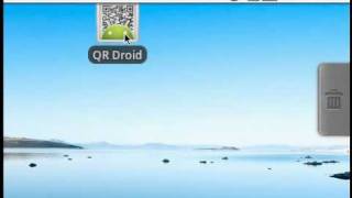 Create shortcuts with QR Droid [upl. by Assilac553]