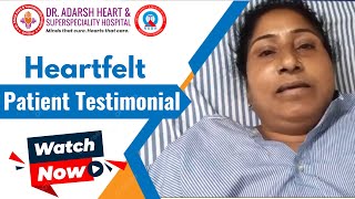 Heartfelt Patient Testimonial Exceptional Care in the Emergency Ward  Dr Adarsh Kumar  Dr Varun [upl. by Sixla]