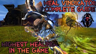 GW2 WvW Heal Vindicator Complete Guide [upl. by Ardnahs520]