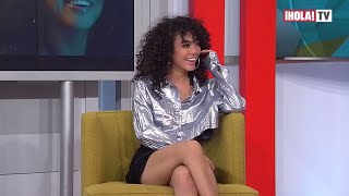 Elyfer Torres la actriz mexicana de Betty en NY debuta como cantante con su tema Diosa  ¡HOLA TV [upl. by Yaras619]