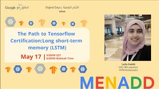 The Path to Tensorflow Certification Long shortterm memory LSTM ليلى حبيب [upl. by Nywnorb759]