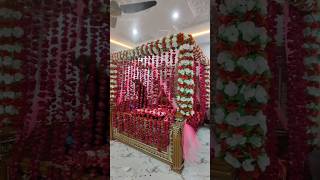 Beautiful Wedding Bedroom Decoration ytshorts youtubeshorts viral [upl. by Earley]