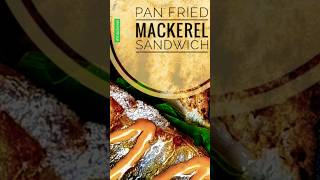 Pan Fried Mackerel  Delicious mackerel sandwich with spicy sriracha  easyrecipe fish cooking [upl. by Dirraj]