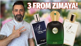 3 From Zimaya  Zimaya Icon Zimaya Fairy Tale and Zimaya La Rose Review  Cheap Clone Fragrances [upl. by Asel]