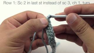 How to Crochet the Simple Chevron Stitch [upl. by Ettenaej]