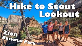 Ep 09  Zion National Park  Hiking to Scout Lookout Southwest RV Trip [upl. by Olaf]