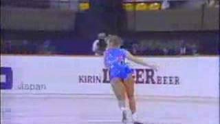 Tonya Harding  1990 NHK Trophy Long Program [upl. by Saimon137]