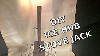 Building a stove jack for my Eskimo Fatfish 949i Ice Hub [upl. by Nezah]