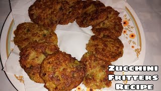 Zucchini Fritters RecipeEasy and tasty FrittersFood Fun and daily Lifestyles [upl. by Maurine]