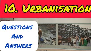 10 urbanisation geography 9th class [upl. by Kelsey173]