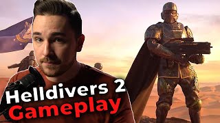 Helldivers 2 Gameplay  Luke Reacts [upl. by Hollerman]